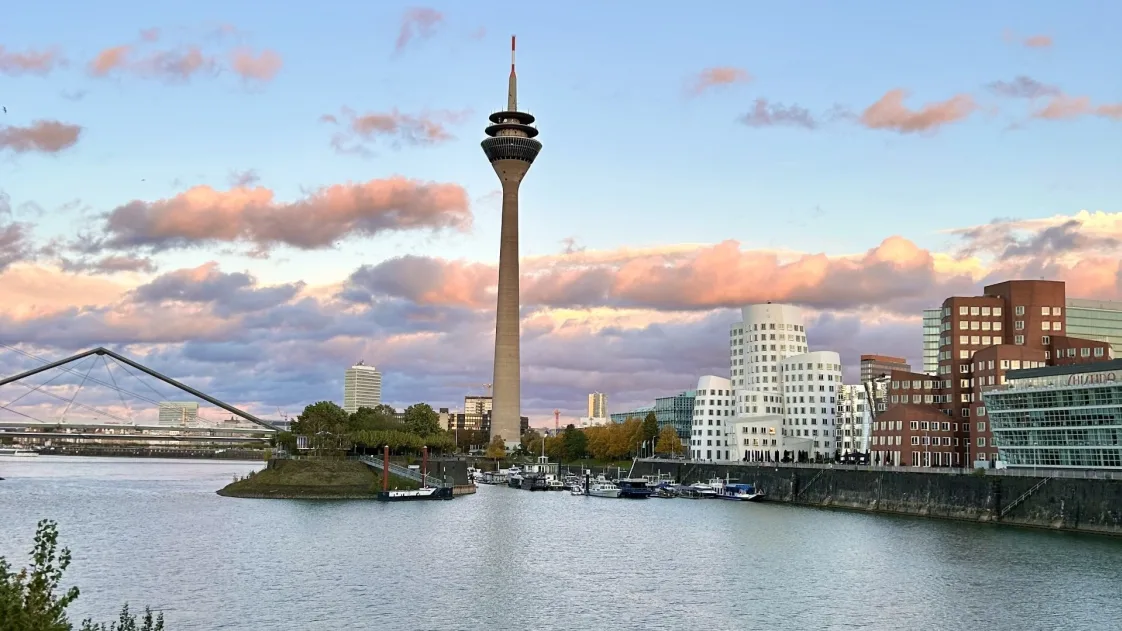 Skyline Düsseldorf Medienhafen