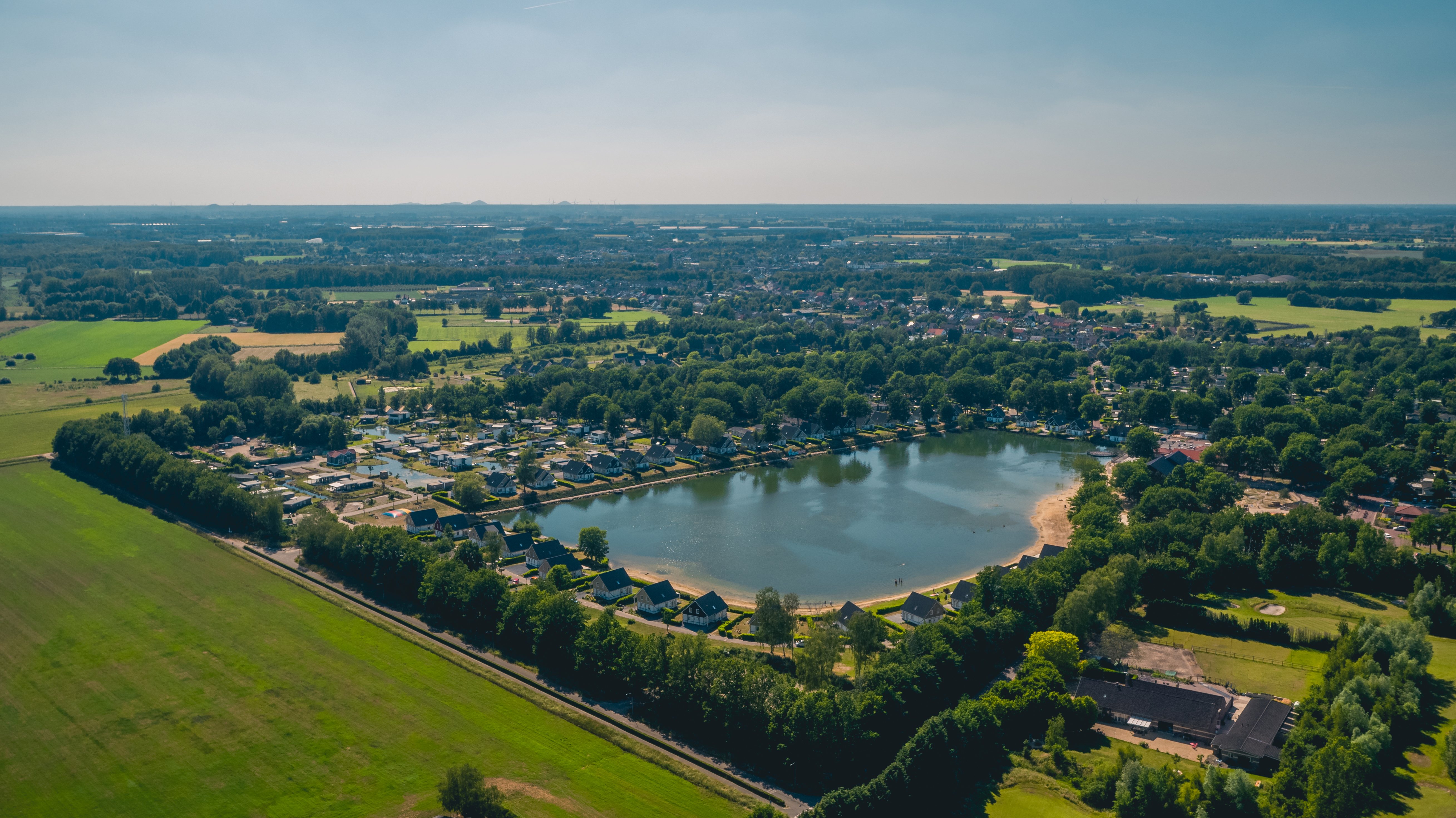 Limburg - Drone - Lake - Trees