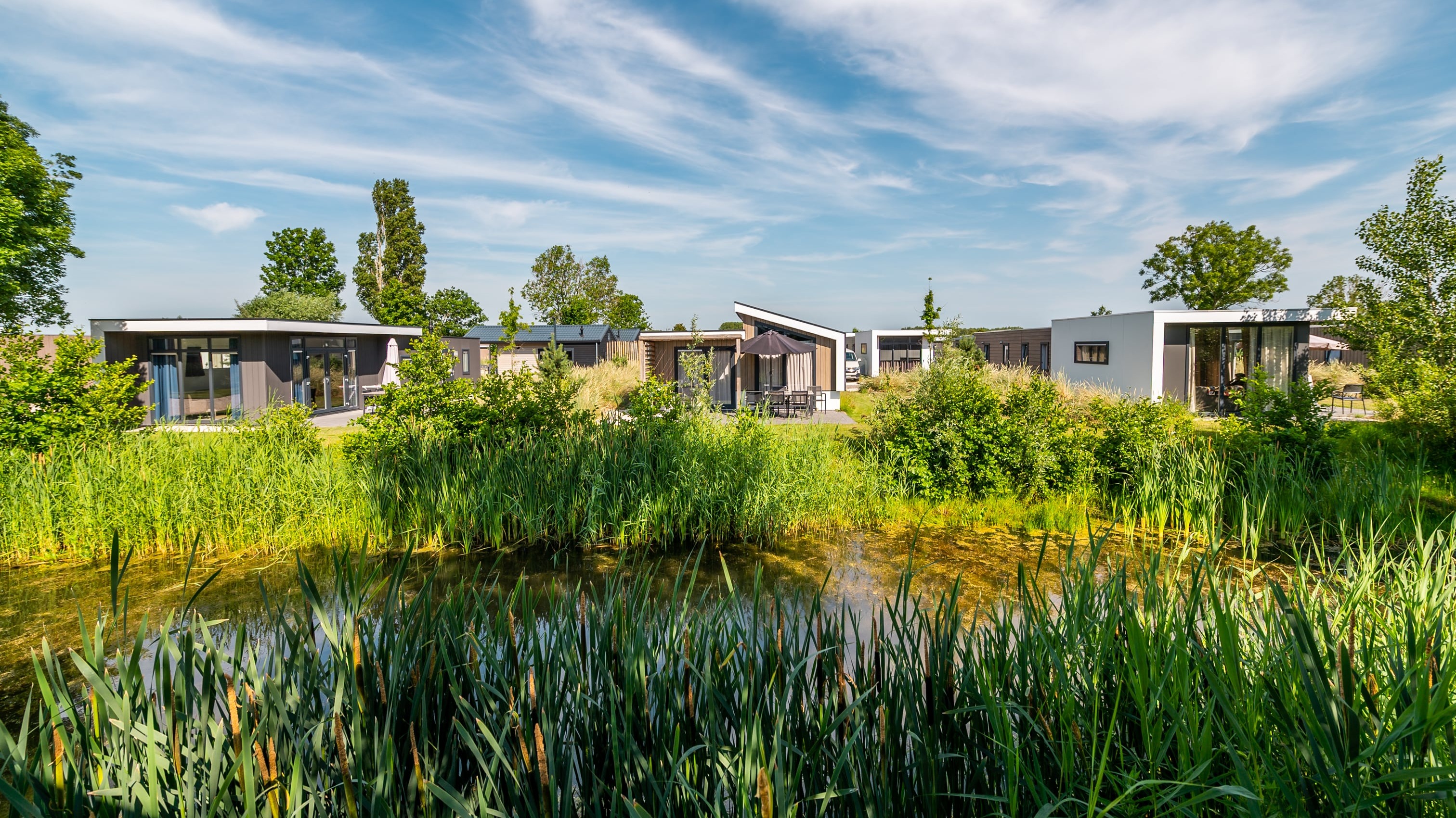 EuroParcs Poort van Zeeland Park house view
