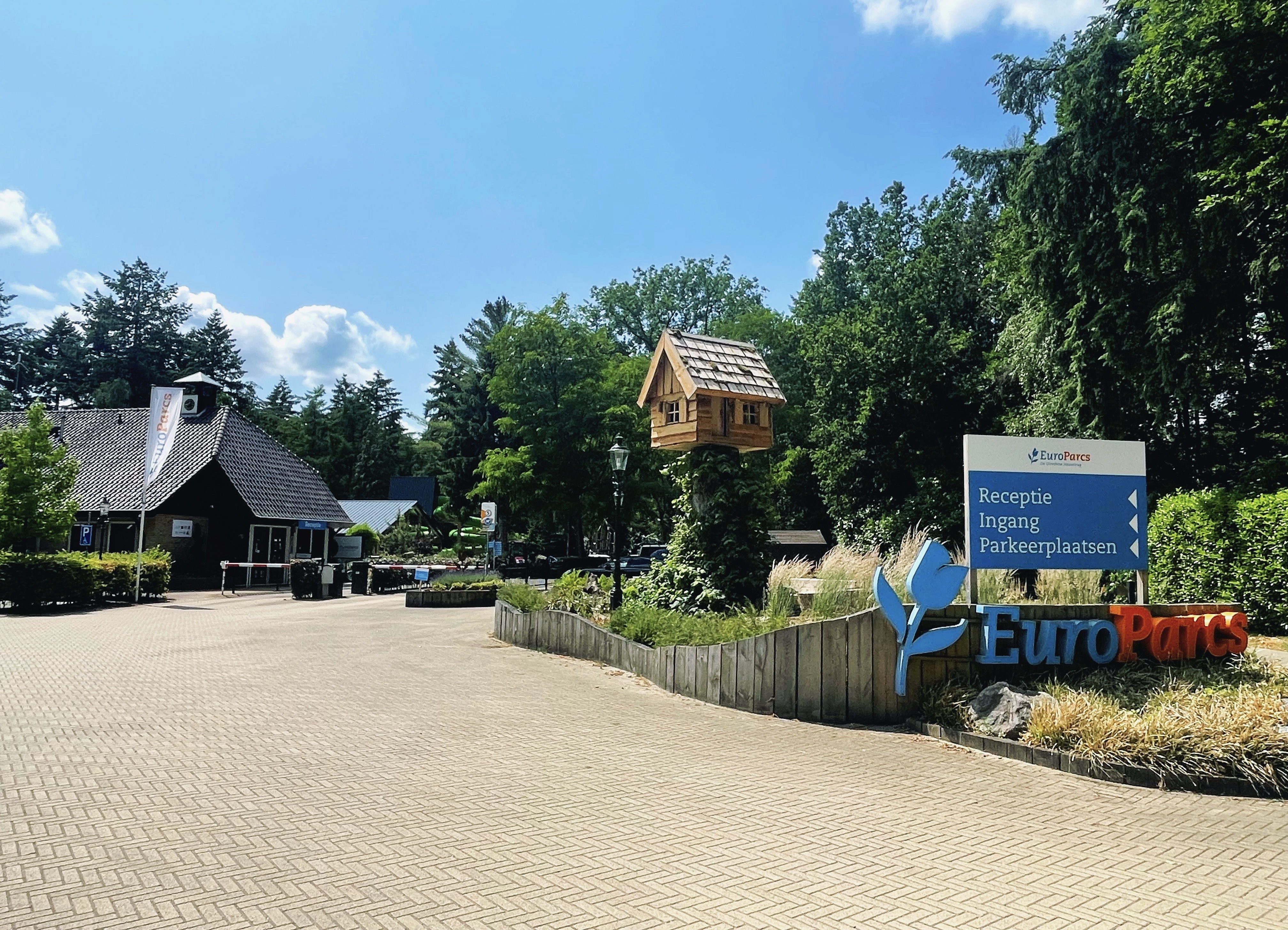 EuroParcs De Utrechtse Heuvelrug Entrance