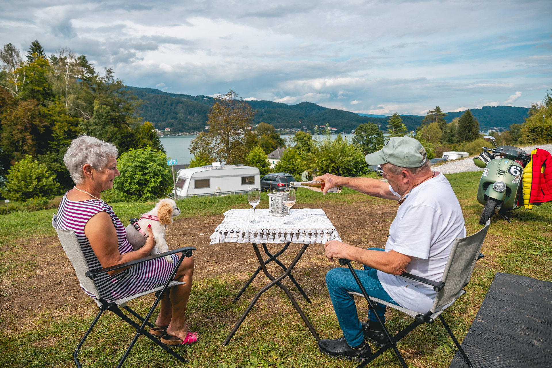 EuroParcs Wörthersee Uitzicht Camping Kamperen 