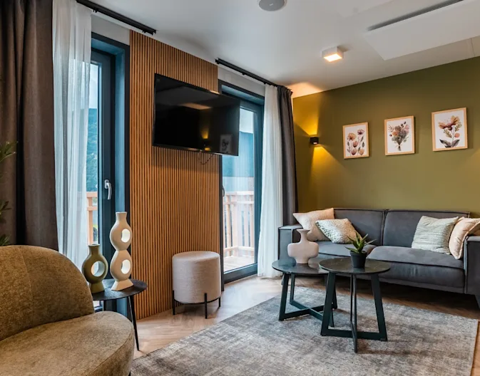 EuroParcs Ossiacher See Rose2 living room