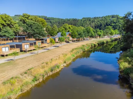 EuroParcs Kohnenhof luxembourg drone holiday park from above