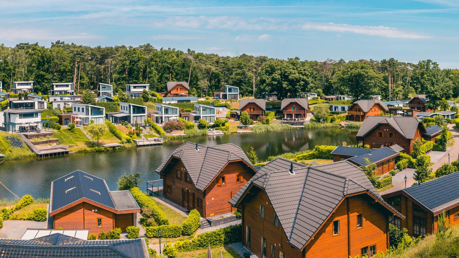 Brunssummerheide park panoramic view