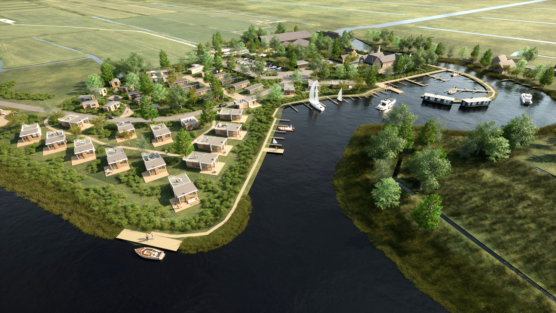 visuals EuroParcs Kagerplassen