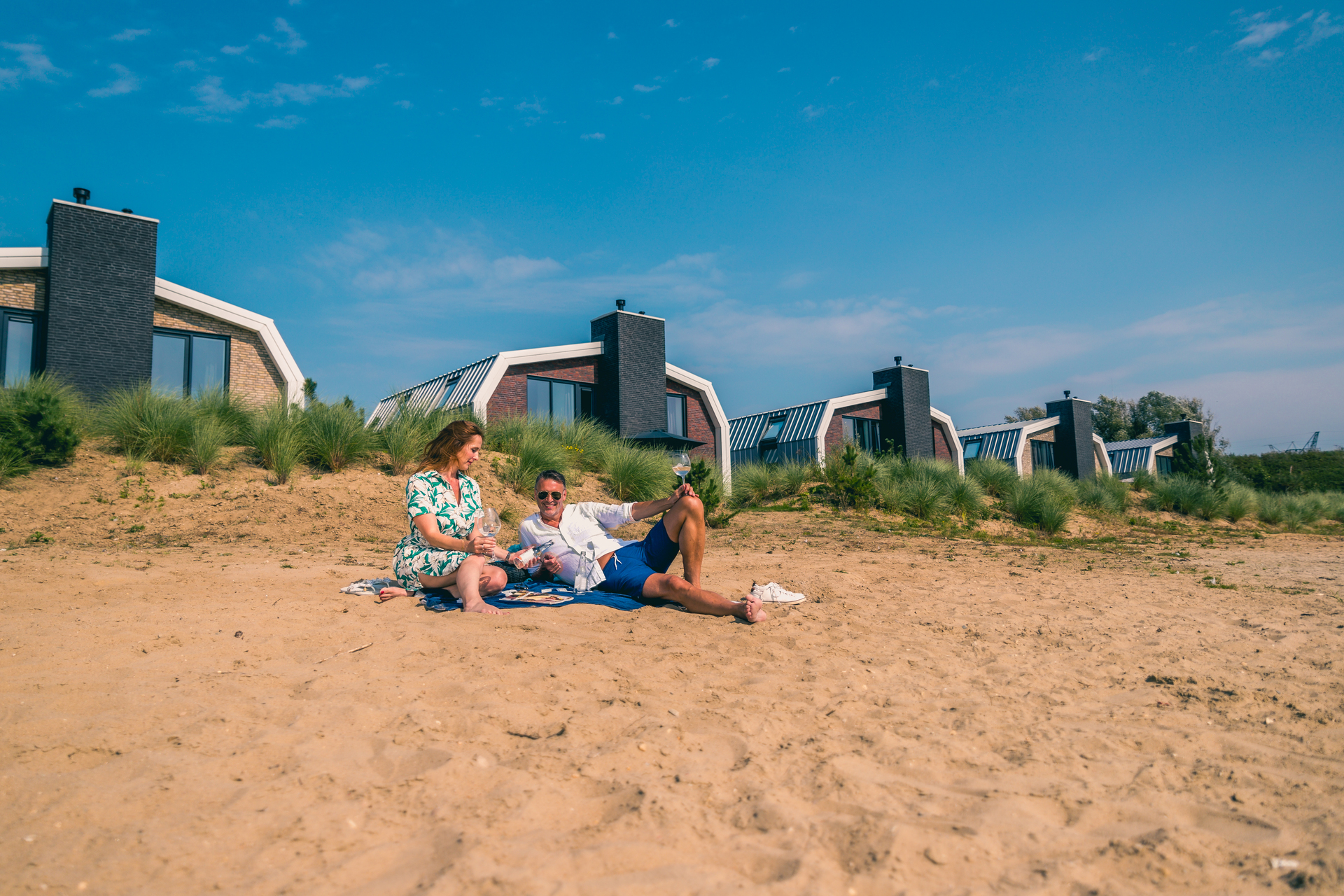 EuroParcs Kraaijenbergse Plassen Strand Koppel 