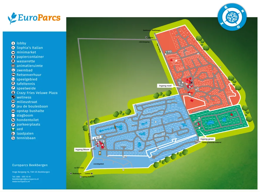 Beekbergen - Park map