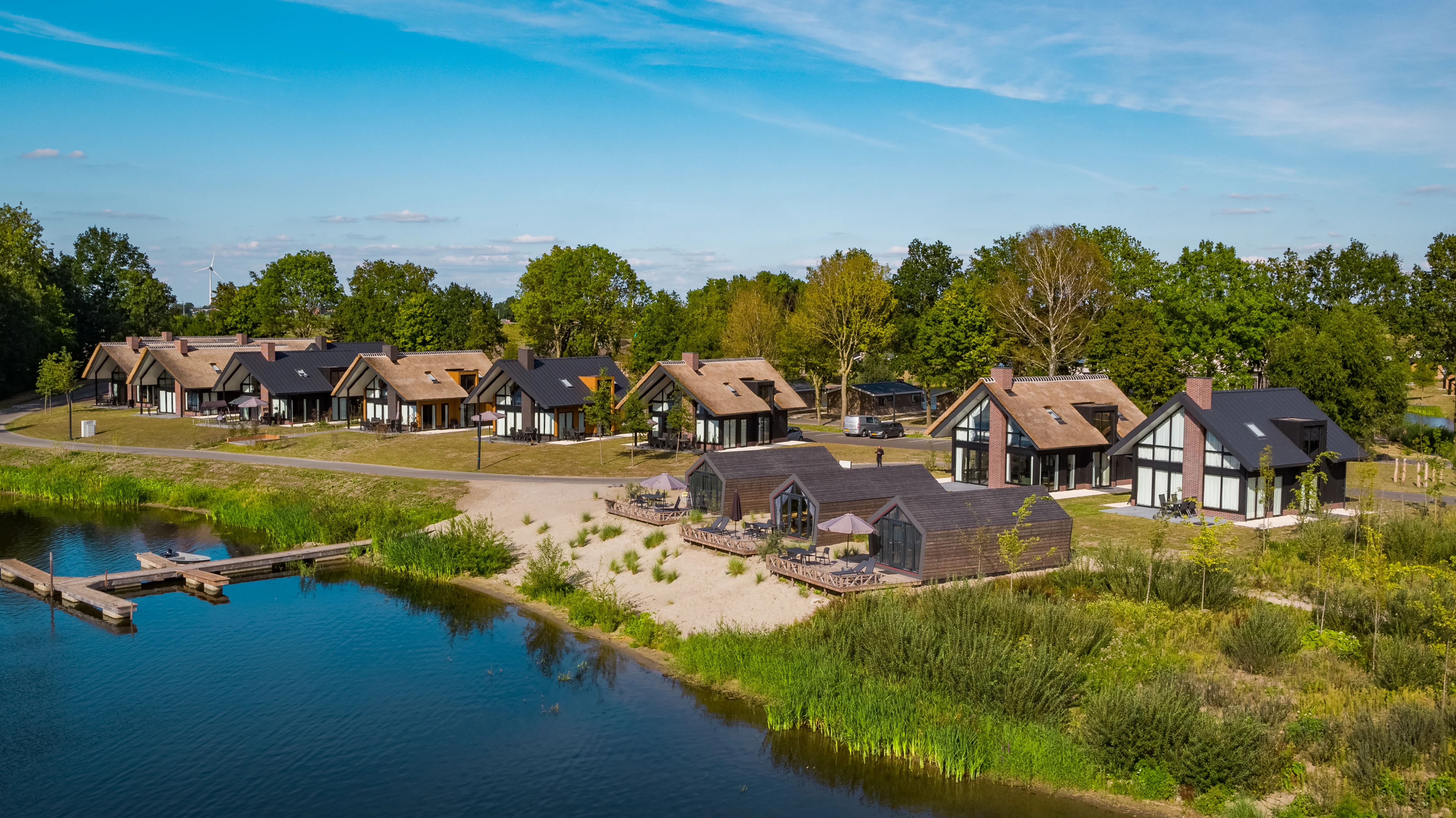 EuroParcs De IJssel Eilanden - Drone shot