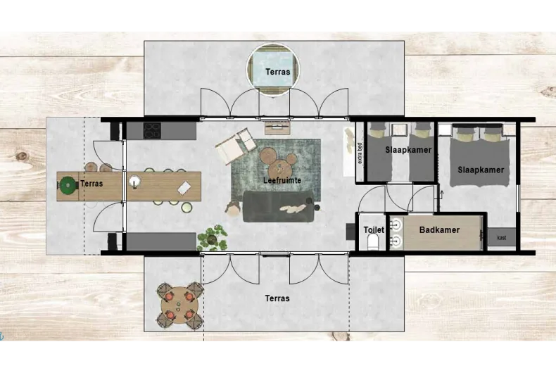 floorplan reestervallei just nature 4