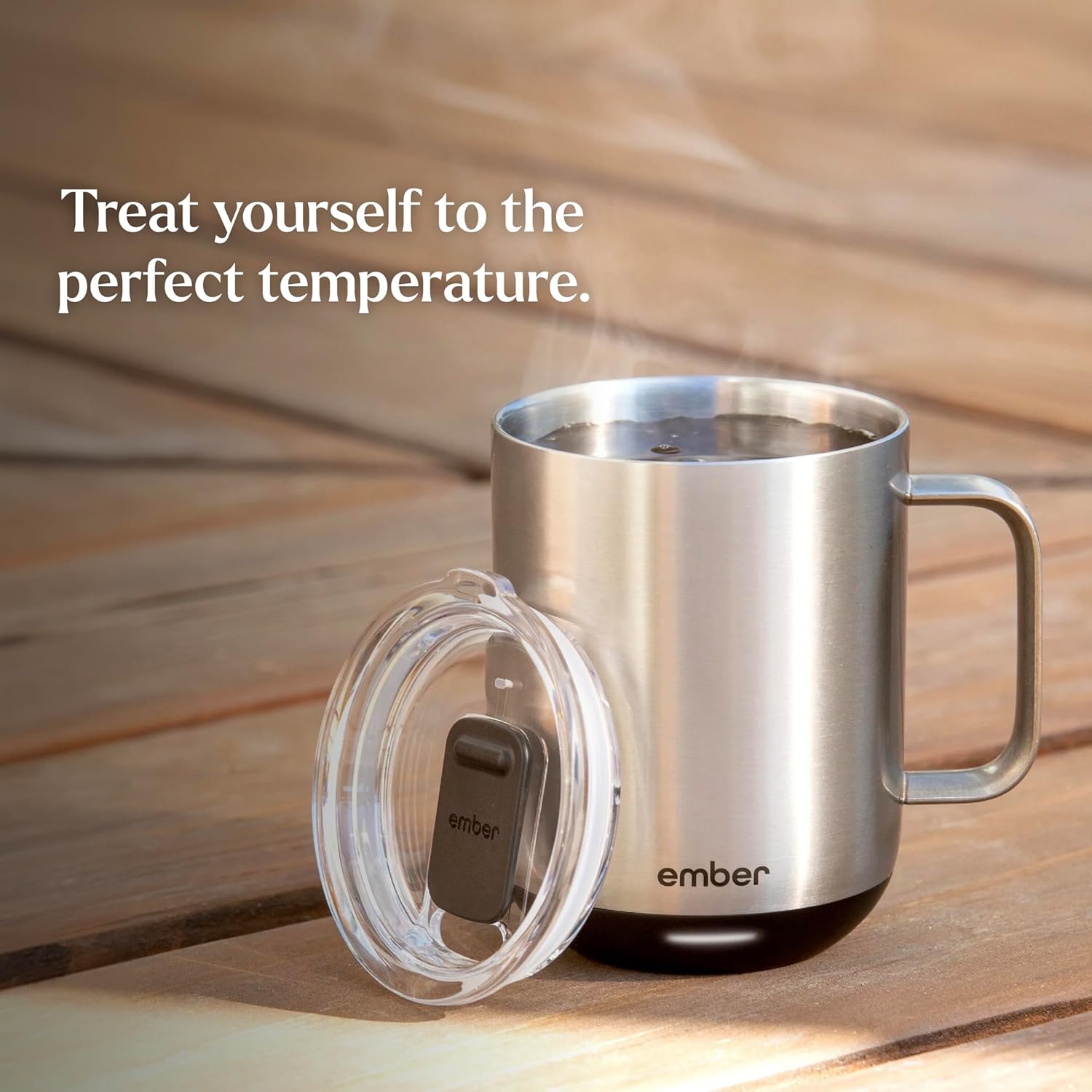 🔥 Ember Smart Mug 2: Finally, a commitment that stays warm for 80 minutes. ❤️