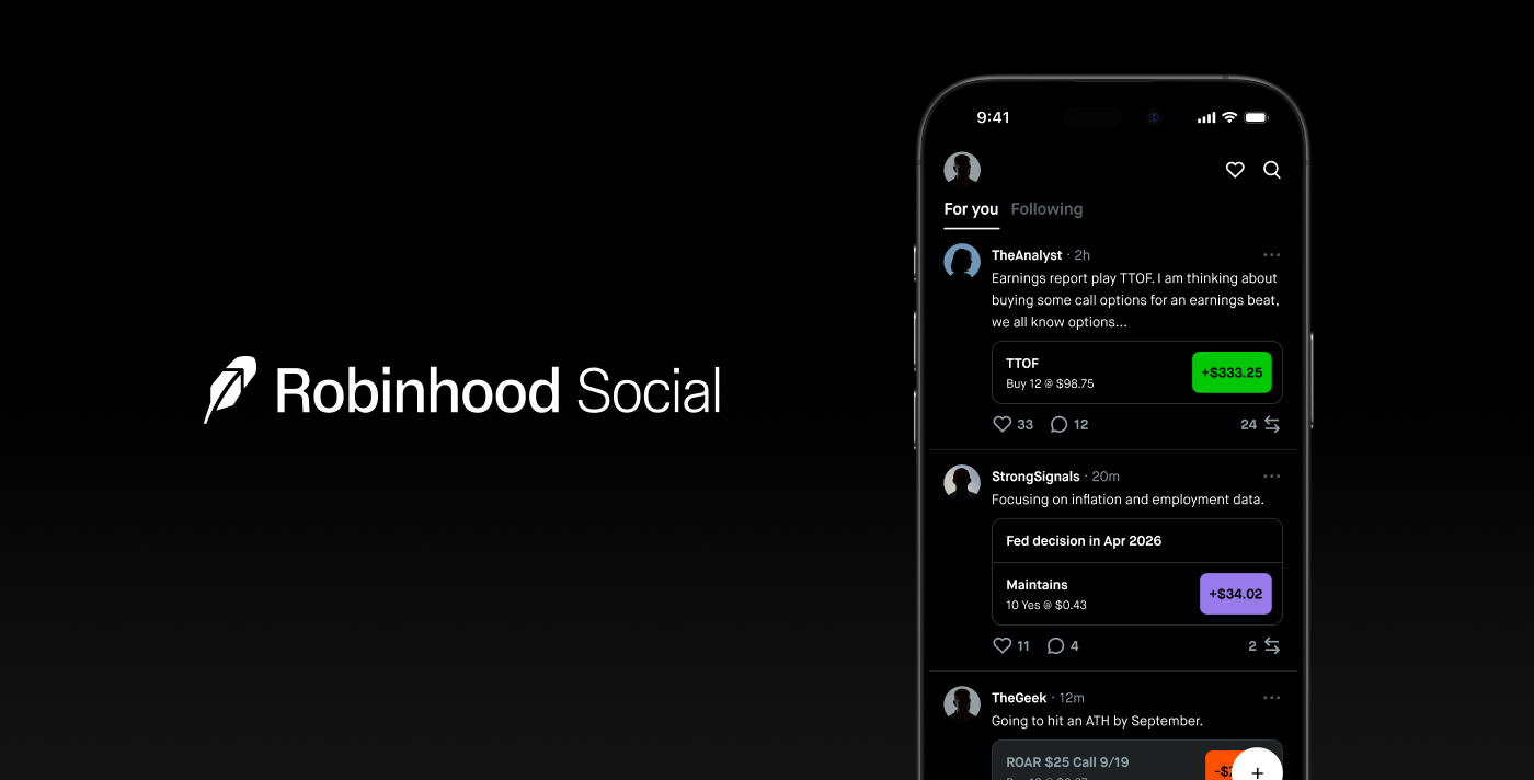 Robinhood Social is now in beta.