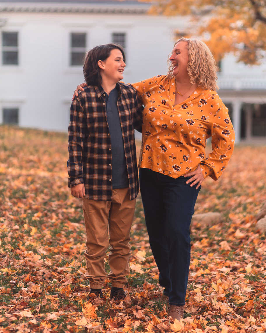 Fall Family Session Moses Cone Manor Boone NC HQ-2