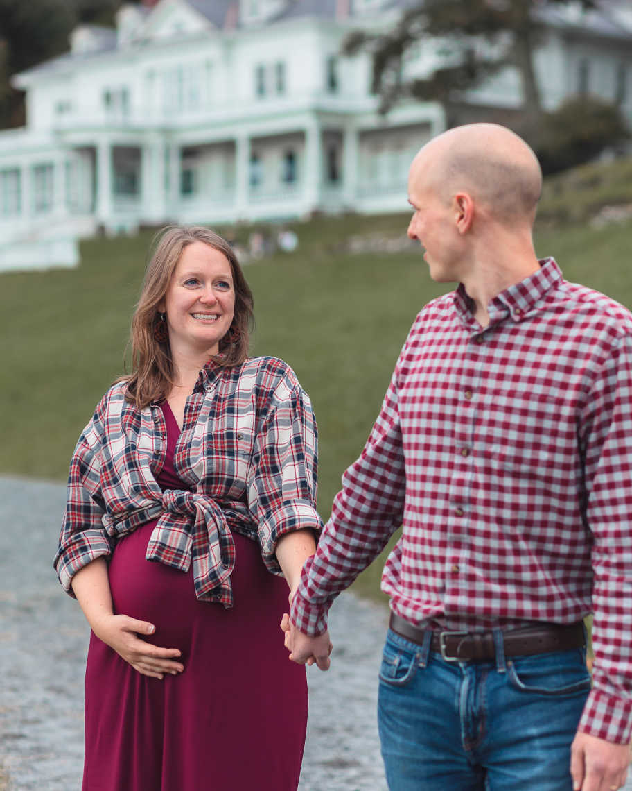 Boone Maternity Photographer Anna and Bernt Moses Cone Manor-17