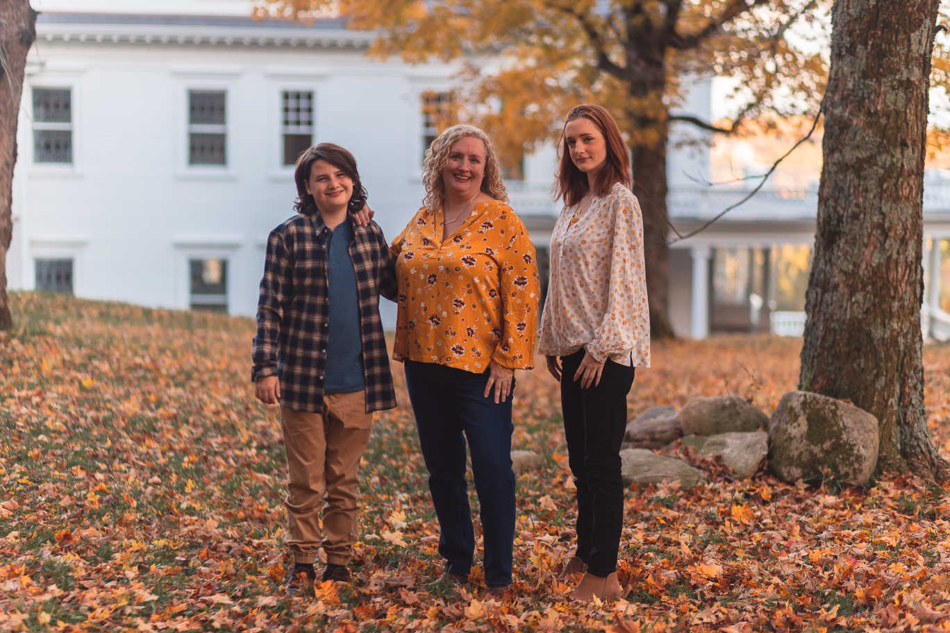 Fall Family Session Moses Cone Manor Boone NC HQ-1