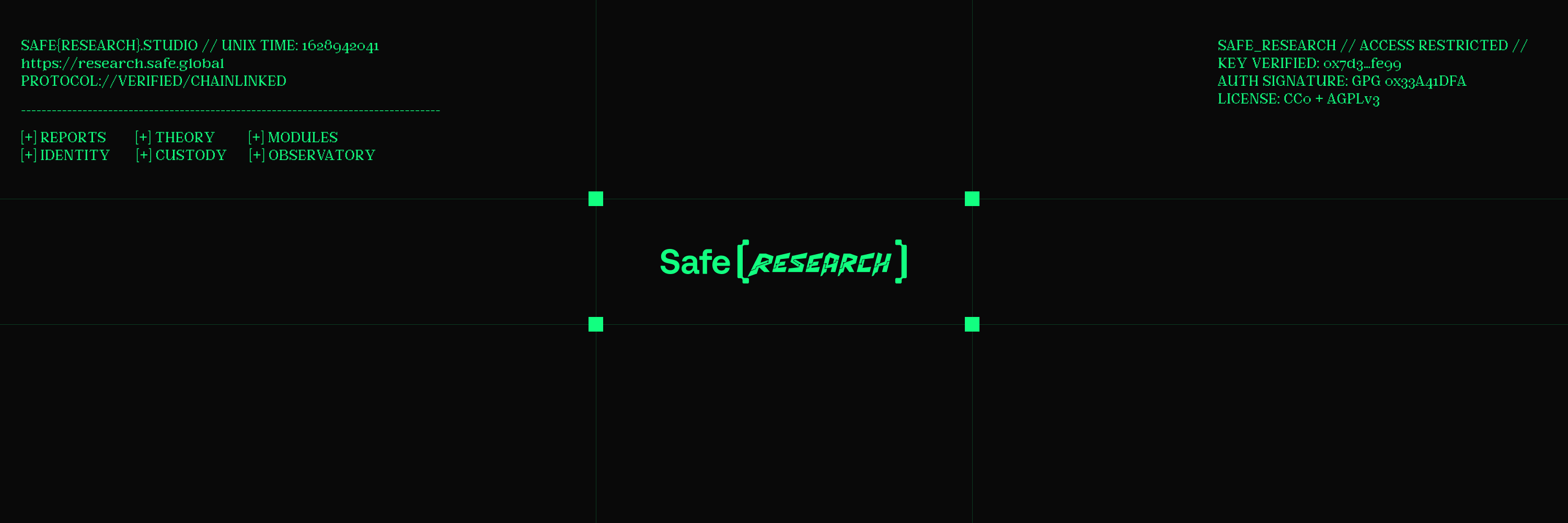 Twitter header - Safe research