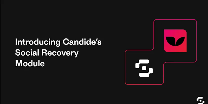 Introducing Candide’s Social Recovery Module: Enabling Composable Recovery for Safe Smart Account.
