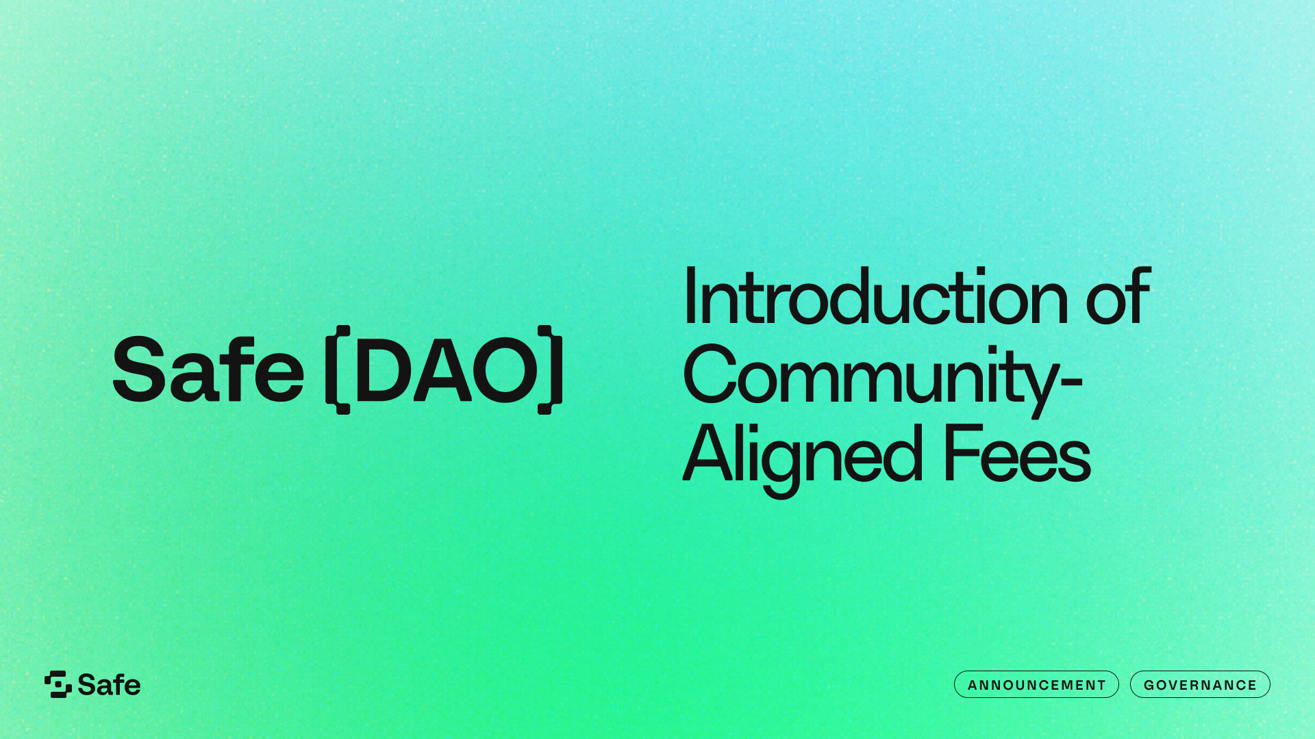 SafeDAO Introduces Community-Aligned Fees