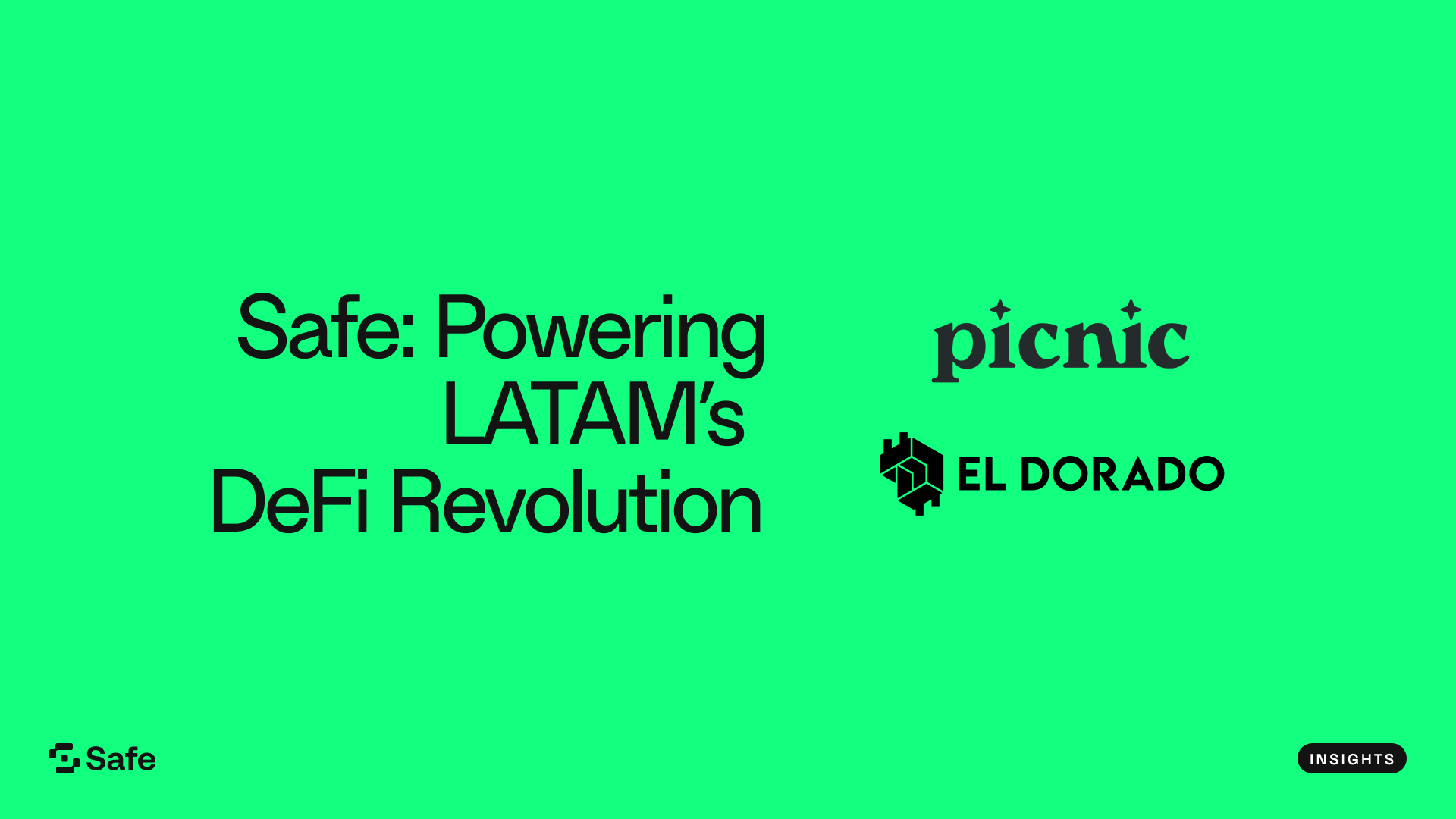 Safe Smart Accounts Power LATAM’s DeFi Revolution Through El Dorado and Picnic