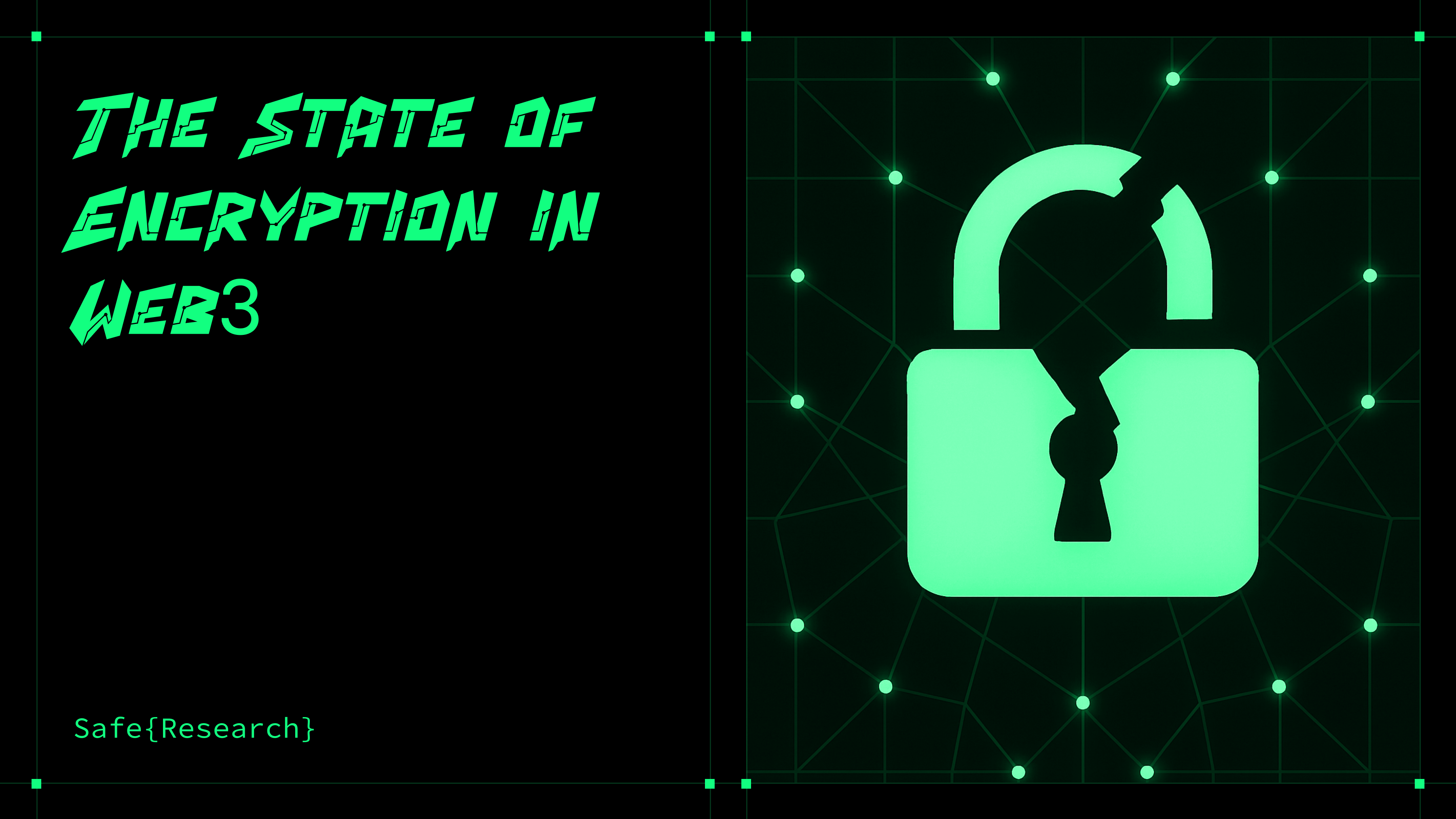 The State of Encryption in Web3