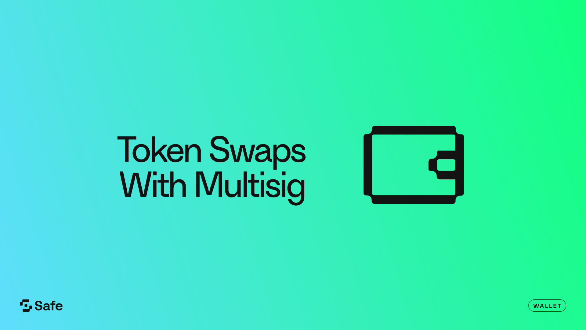 Token Swaps With Multisig