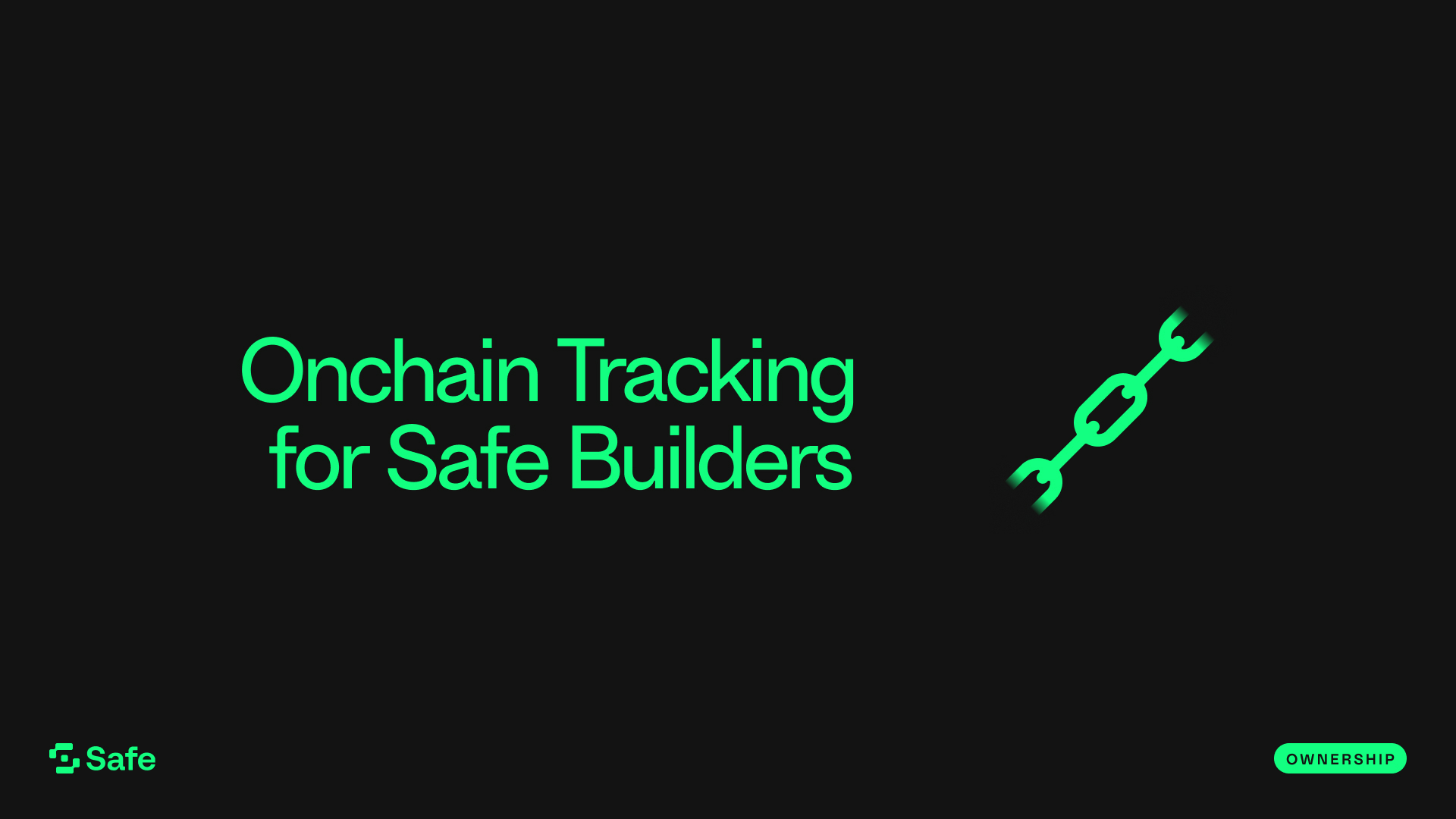 Collaborative Ecosystem Growth: Introducing Onchain Tracking for Safe Builders