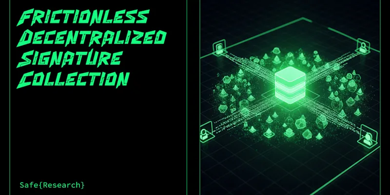 Frictionless Decentralized Signature Collection