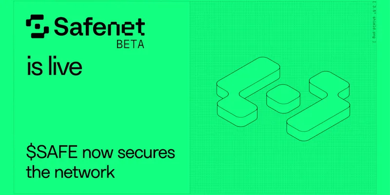 Safenet Beta is Live