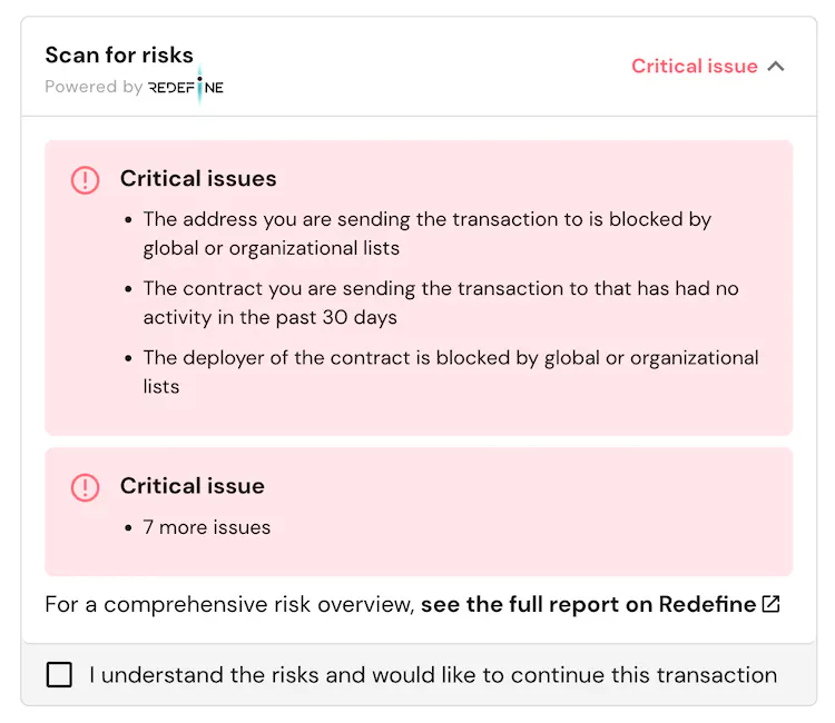 Critical issues are clearly identified to enable more informed decision-making.