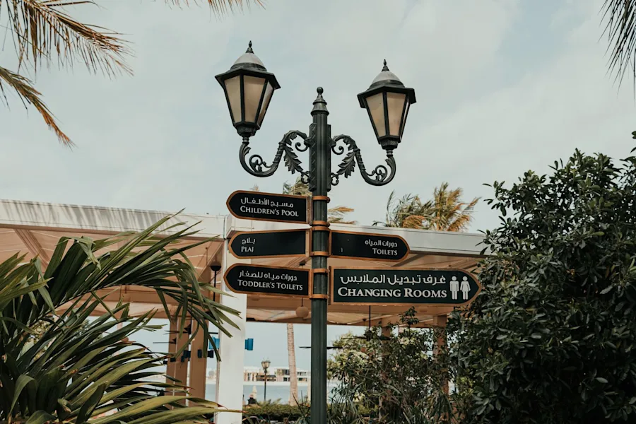 Wayfinding Signage — Best Color Signs, Dubai