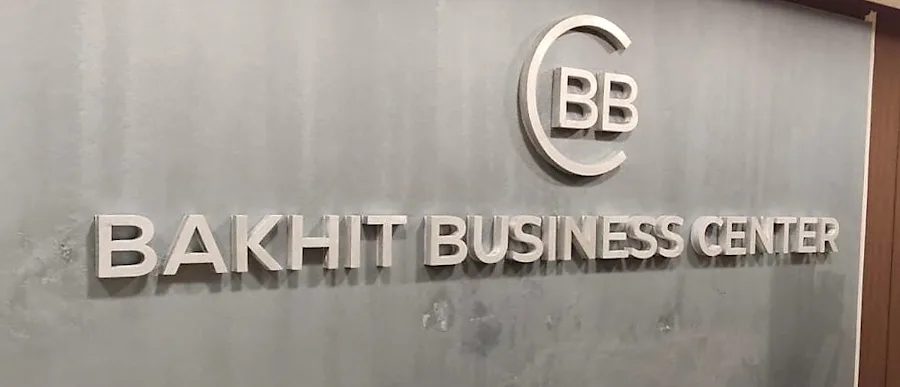Bakhit Business Center Steel Letters — 3D Signage by Best Color Signs, Dubai
