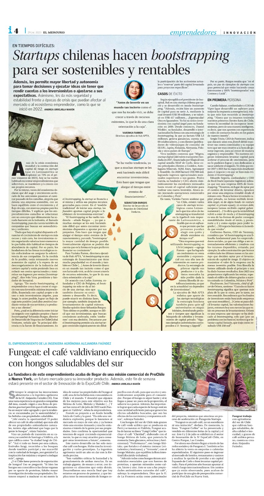 Patrimore en Diario El Mercurio