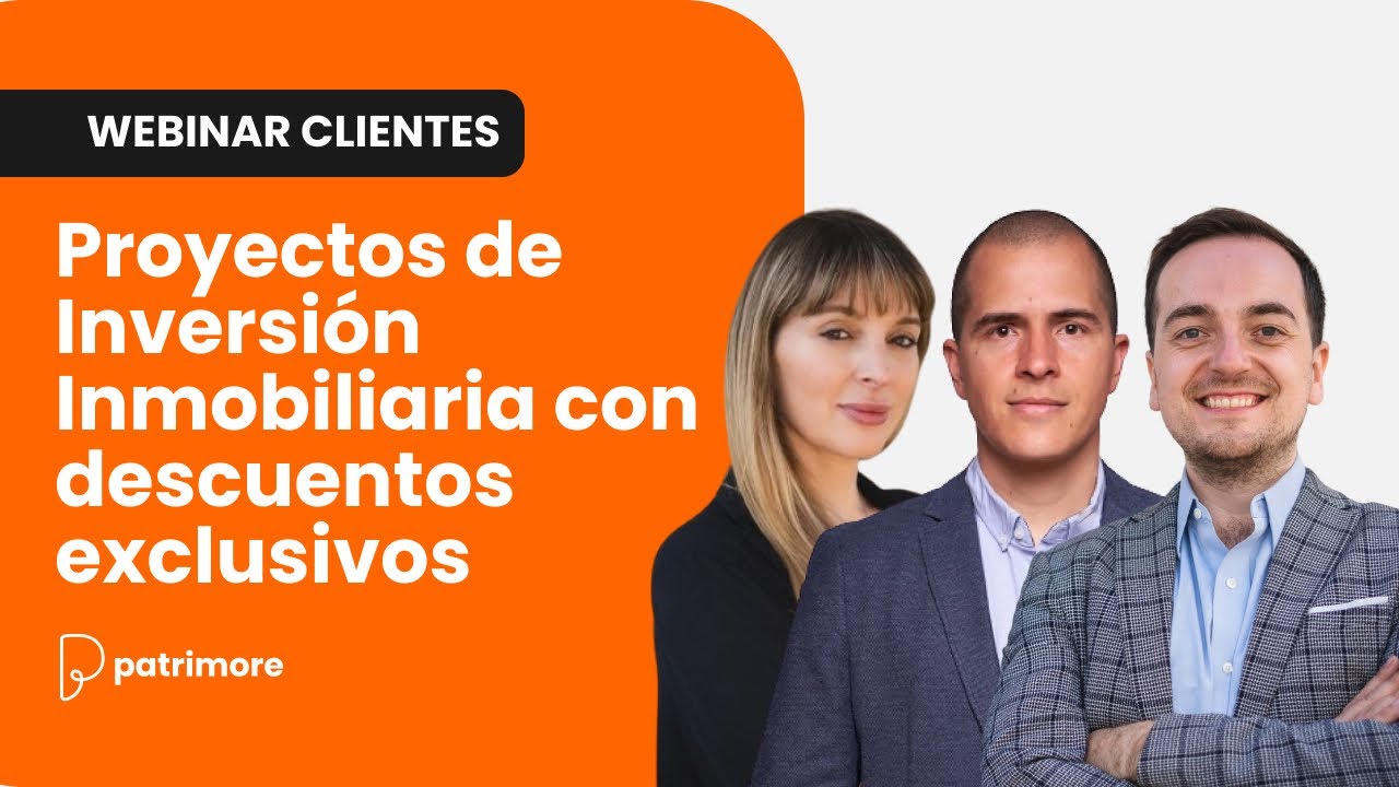 Webinar Proyectos de Inversión Inmobiliaria con descuentos exclusivos