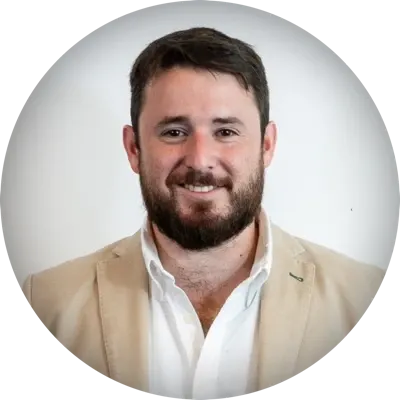 Foto de Sebastian Rubio, Gerente Comercial