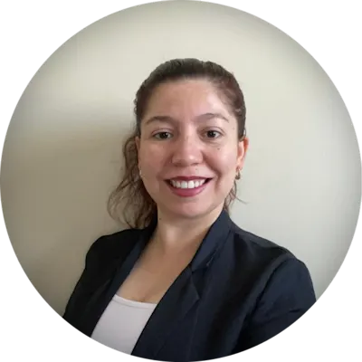 Foto de Nicole Cornejo, Asesora Financiera