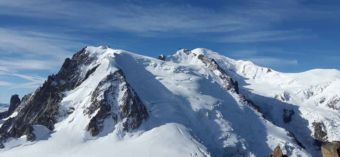 Snowy Alps Landscape