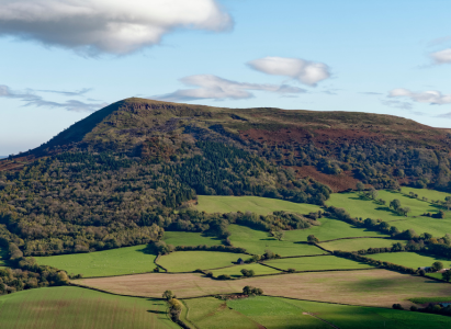 A distant view of Sugar Loaf mountain