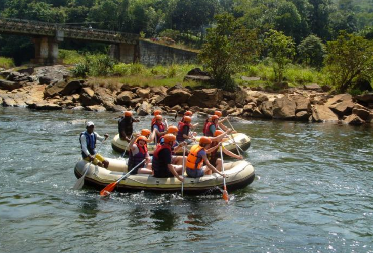 Have a go at rafting, walking and cycling in Sri Lanka. Photograph: Explore