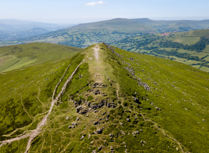 Arial View of Sugar Loaf Maintain