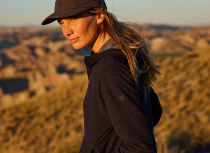 Wearing your fleece outdoors