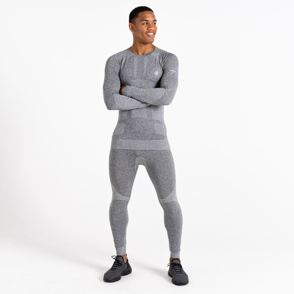 Men's In The Zone Base Layer Set in Charcoal Marl