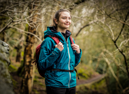 DofE Hiker ready to go