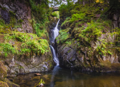 A View of Aira Force Waterfall