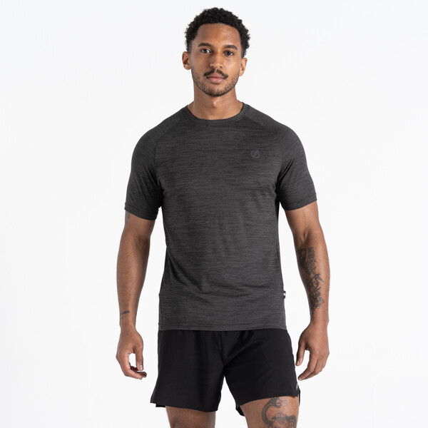 Man wearing Dare 2b gym top and shorts