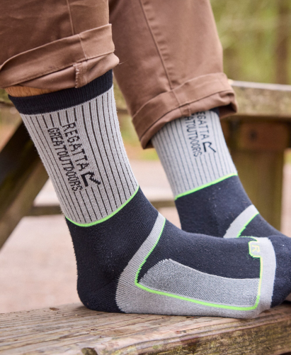 Regatta walking socks close up