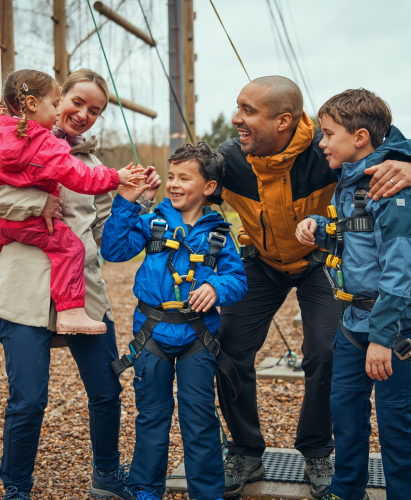 Child climbing whilst wearing Regatta Outdoor Clothing
