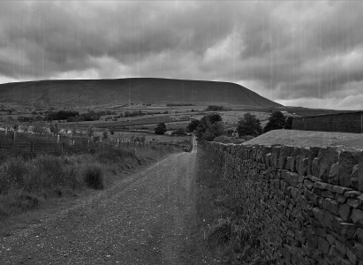 Pendle hill, lancashire. The hill is famous for its links to three events which took place in the 17th century: The pendle witch trials 1612 - England. 