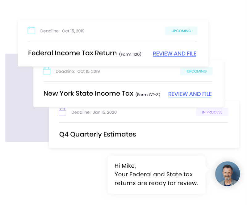 File Federal & State Tax Returns