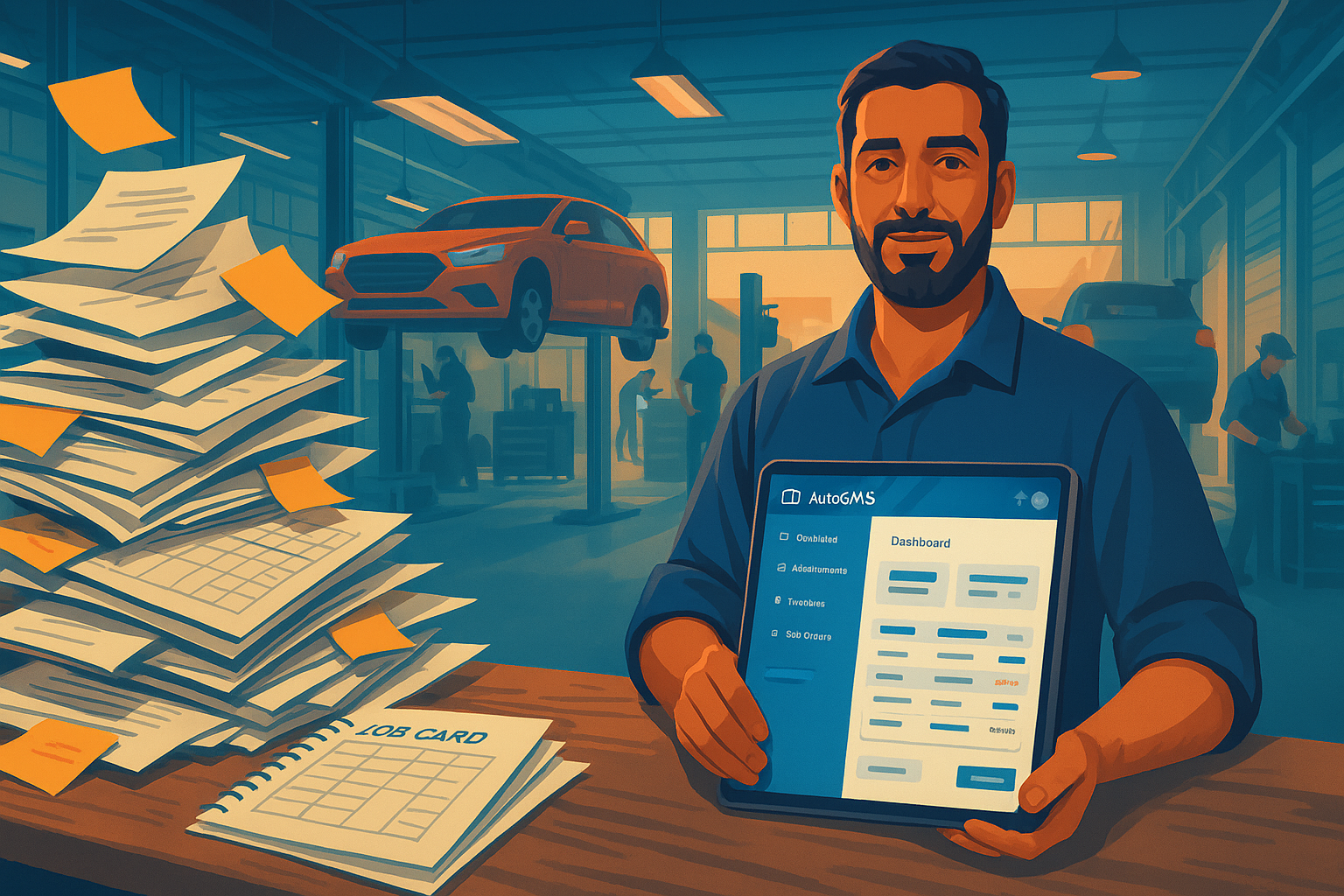 autogms-garage-management-system-digital-vs-paper-banner