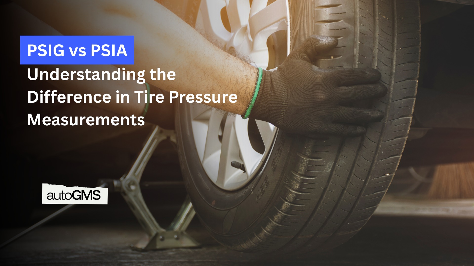 PSIG vs PSIA Understanding the Difference in Tire Pressure Measurements