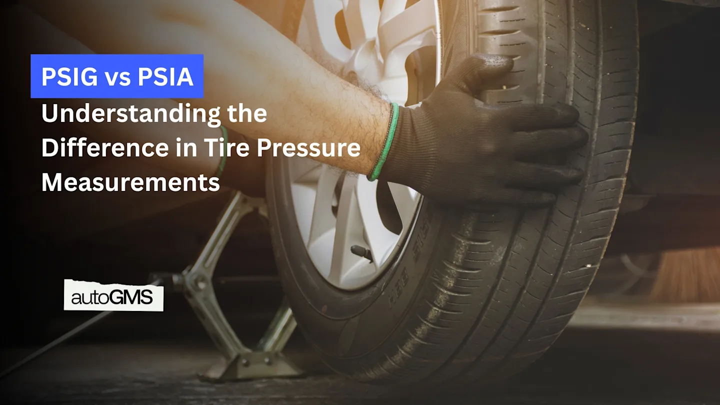 Learn the difference between PSIG and PSIA, how to convert them, and why it matters for tire pressure measurements in auto repair.